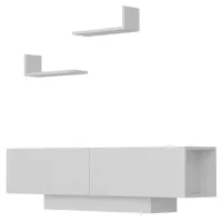 Seturi zona TV Trendy Ekol 40 cm x 32 cm x 150 cm / White photo 5