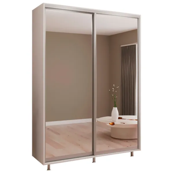 Dulap My-Style Cupe 120 x 60 x 200 / PAL / White photo 1