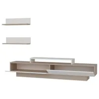 Комплекты ТВ-зона Trendy Lusi 40 см x 31 см x 180 см / Дуб Сонома