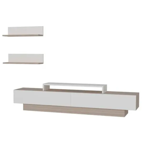Комплекты ТВ-зона Trendy Lusi 40 см x 31 см x 180 см / Дуб Сонома photo 4