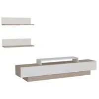 Seturi zona TV Trendy Lusi 40 cm x 31 cm x 180 cm / Stejar Sonoma photo 6