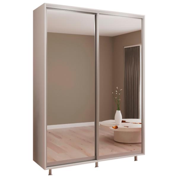 Dulap My-Style Cupe 130 x 60 x 200 / PAL / White photo 1