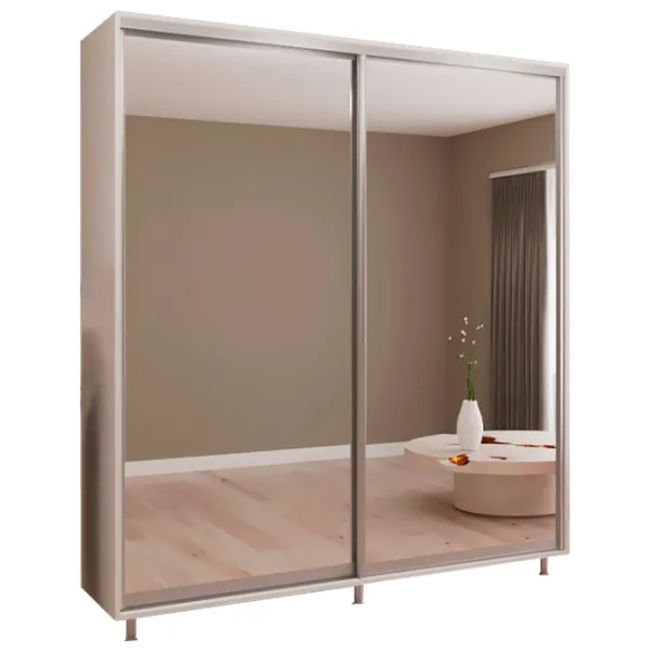 Dulap My-Style Cupe 200 x 60 x 200 / PAL / White photo 1