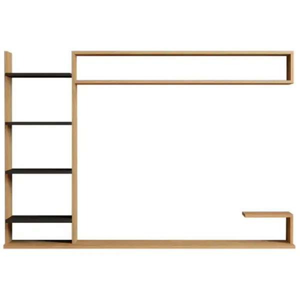 Комплекты ТВ-зона Trendy Noble 122 см x 29.6 см x 180 см / Дуб Сонома photo 2