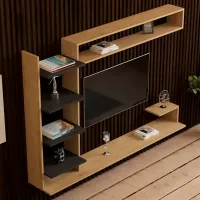 Seturi zona TV Trendy Noble 122 cm x 29.6 cm x 180 cm / Stejar Sonoma photo 6