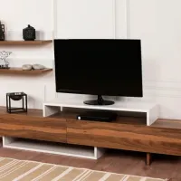Seturi zona TV Trendy Nirvana 42 cm x 30 cm x 180 cm / Brown photo 7