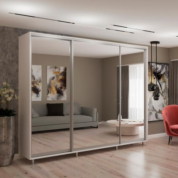 Dulap My-Style Cupe 280 x 60 x 200 / PAL / White photo 3