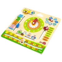 Joc educativ VIGA Calendar & Clocks 3+/ Dezvoltare photo 2