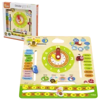 Joc educativ VIGA Calendar & Clocks 3+/ Dezvoltare photo 4