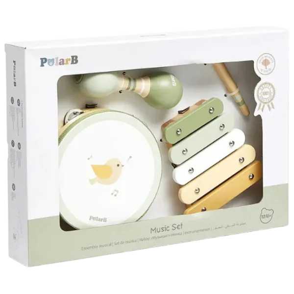 Набор музыкальных инструментов VIGA Birdies 1.5 года / Зеленый photo 2