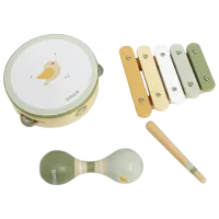 Set de instrumente muzicale VIGA Birdies 1.5 ani / Green photo 3