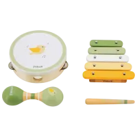 Set de instrumente muzicale VIGA Birdies 1.5 ani / Green photo 4
