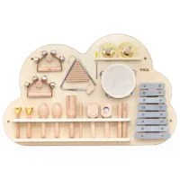 Набор музыкальных инструментов VIGA Musical activity board 1.5 года / Wood