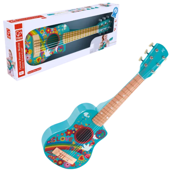 Гитара Hape Boho 3 года / Синий photo 1