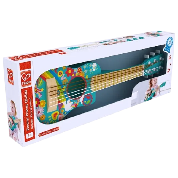 Гитара Hape Boho 3 года / Синий photo 3