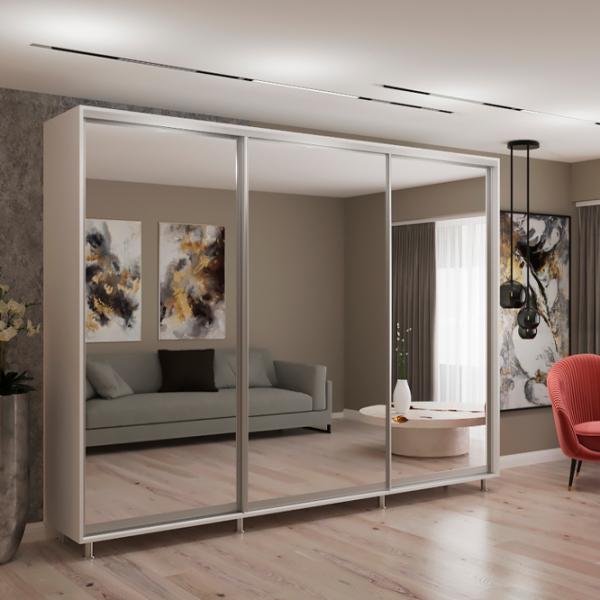 Dulap My-Style Cupe 300 x 60 x 200 / PAL / White photo 2