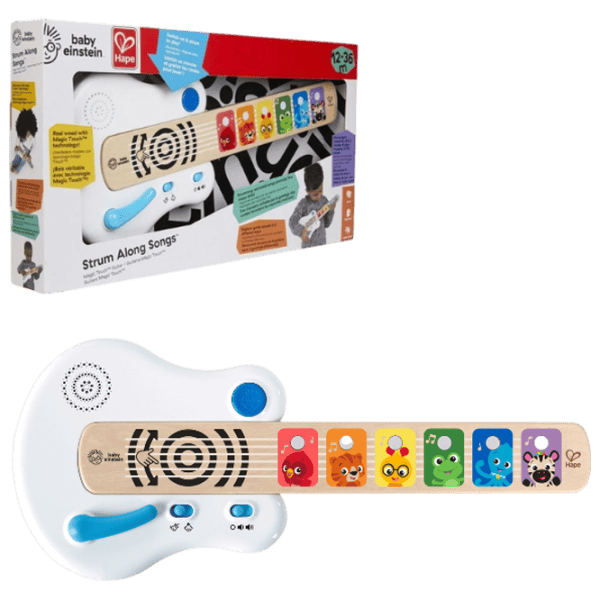 Chitară Hape Strum Along Songs 3 ani / White photo 3