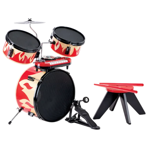 Барабан Hape Cool Beats 3 года / Красный photo 2