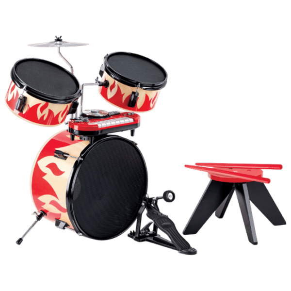 Барабан Hape Cool Beats 3 года / Красный photo 2