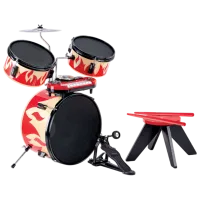 Барабан Hape Cool Beats 3 года / Красный photo 2