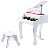 Pian Hape Deluxe Grand Piano 3 ani / White