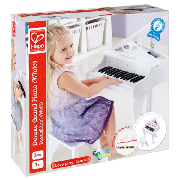 Пианино Hape Deluxe Grand Piano 3 года / Белый photo 8