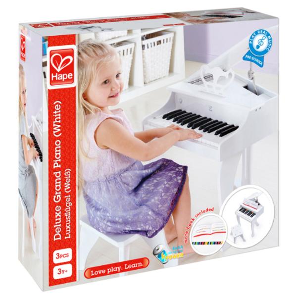 Пианино Hape Deluxe Grand Piano 3 года / Белый photo 8