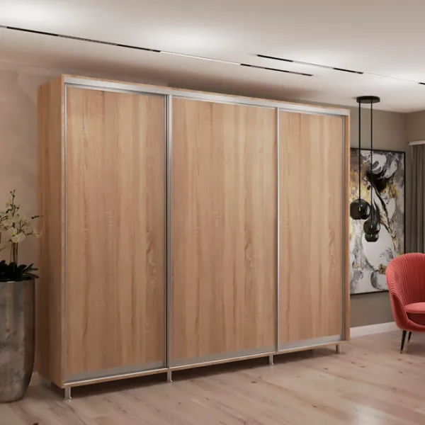 Dulap My-Style Cupe 260 x 60 x 200 / PAL / Sonoma Oak photo 2
