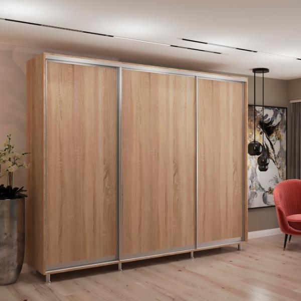Dulap My-Style Cupe 260 x 60 x 200 / PAL / Sonoma Oak photo 2