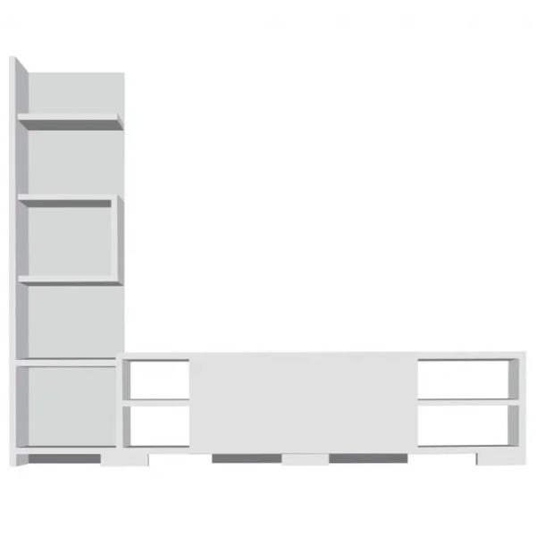 Комплекты ТВ-зона Trendy Pera 120 см x 30 cм x 160 см / Белый photo 1