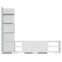 Seturi zona TV Trendy Pera 120 cm x 30 cm x 160 cm / White