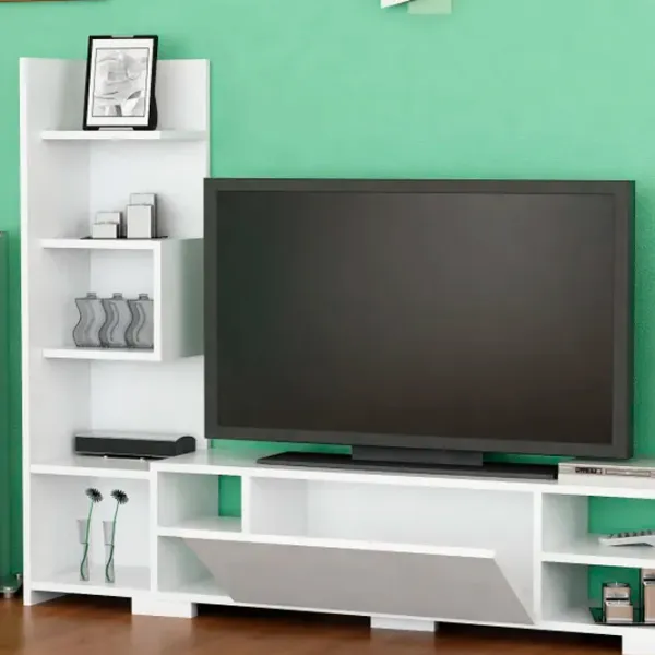 Комплекты ТВ-зона Trendy Pera 120 см x 30 cм x 160 см / Белый photo 3