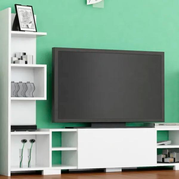 Комплекты ТВ-зона Trendy Pera 120 см x 30 cм x 160 см / Белый photo 4