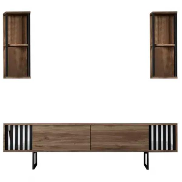 Комплекты ТВ-зона Trendy Chrome Line 48 см x 30 cм x 180 см / Коричневый photo 6