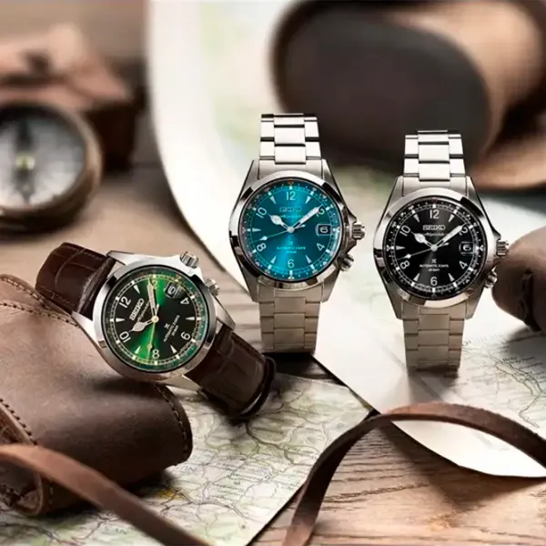 Ceas de mână pentru bărbați Seiko SPB507J1 Mecanic / 40 mm photo 2