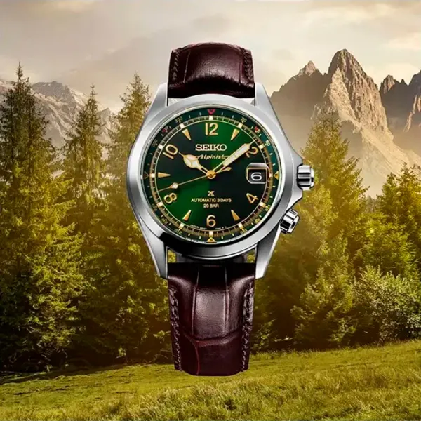 Ceas de mână pentru bărbați Seiko SPB507J1 Mecanic / 40 mm photo 3