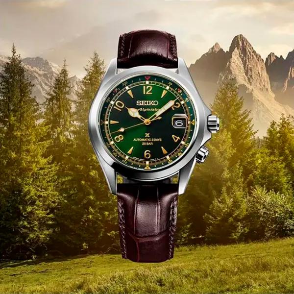 Ceas de mână pentru bărbați Seiko SPB507J1 Mecanic / 40 mm photo 3