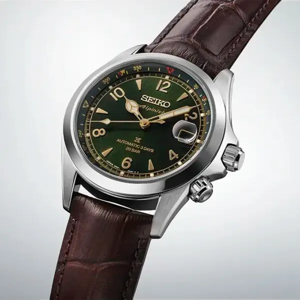 Ceas de mână pentru bărbați Seiko SPB507J1 Mecanic / 40 mm photo 5