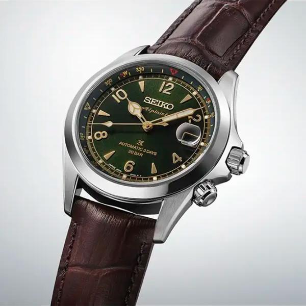 Ceas de mână pentru bărbați Seiko SPB507J1 Mecanic / 40 mm photo 5
