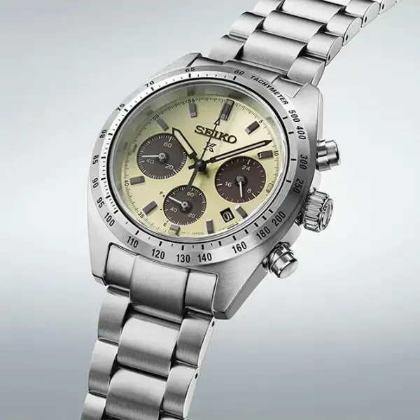 Ceas de mână pentru bărbați Seiko SSC959P1 Cuarț / 39 mm photo 4