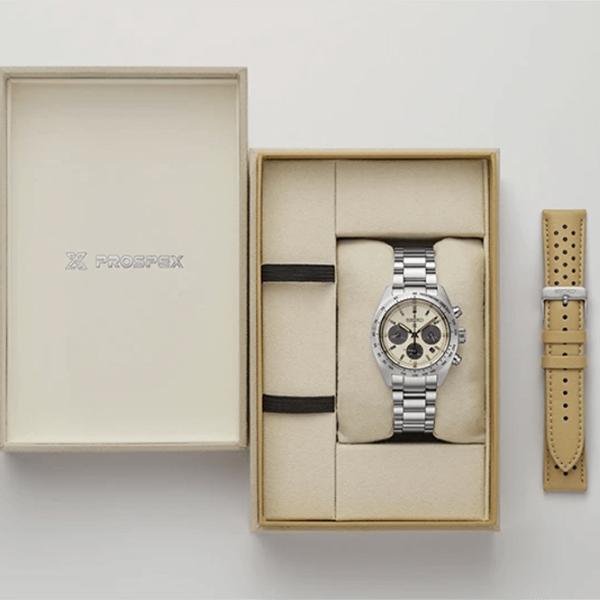 Ceas de mână pentru bărbați Seiko SSC959P1 Cuarț / 39 mm photo 6