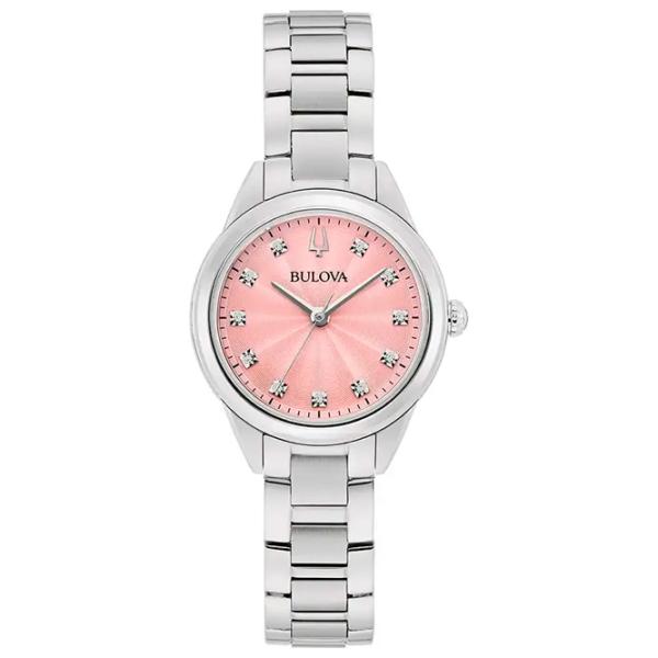 Ceas de mână pentru femei Bulova 96P249 Cuarț / 28 mm photo 1