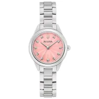 Ceas de mână pentru femei Bulova 96P249 Cuarț / 28 mm