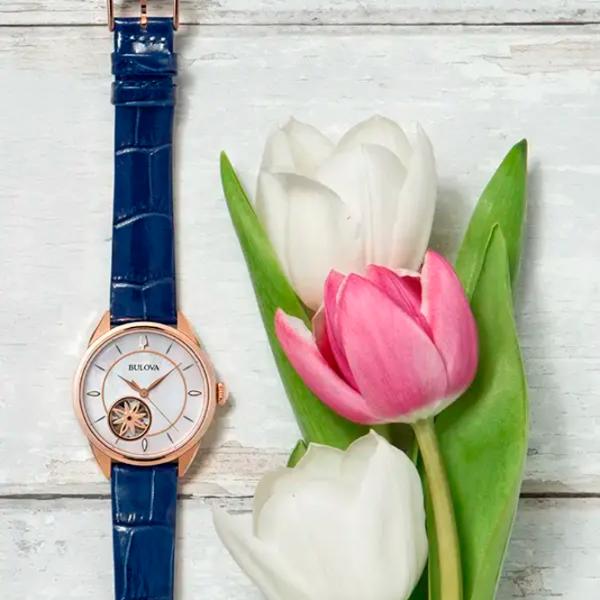 Ceas de mână pentru femei Bulova 97L180 Mecanic / 35 mm photo 3