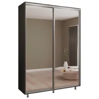 Шкаф My-Style Cupe 190 x 60см x 200 / ЛДСП / Anthracite