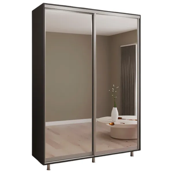 Шкаф My-Style Cupe 190 x 60см x 230 / ЛДСП / Anthracite photo 1