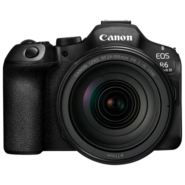 Cameră foto Canon EOS R6 Mark III & RF 24-105mm f/4 L IS USM KIT Kit CMOS/ Black photo 1