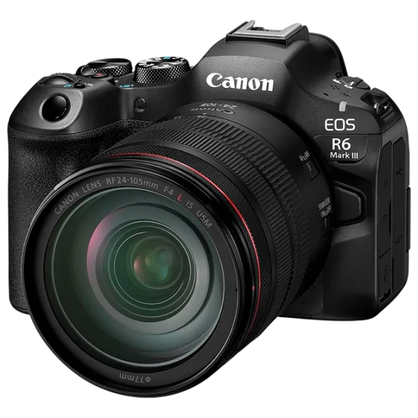 Cameră foto Canon EOS R6 Mark III & RF 24-105mm f/4 L IS USM KIT Kit CMOS/ Black photo 2