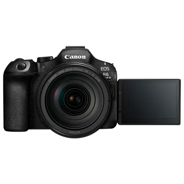 Cameră foto Canon EOS R6 Mark III & RF 24-105mm f/4 L IS USM KIT Kit CMOS/ Black photo 5