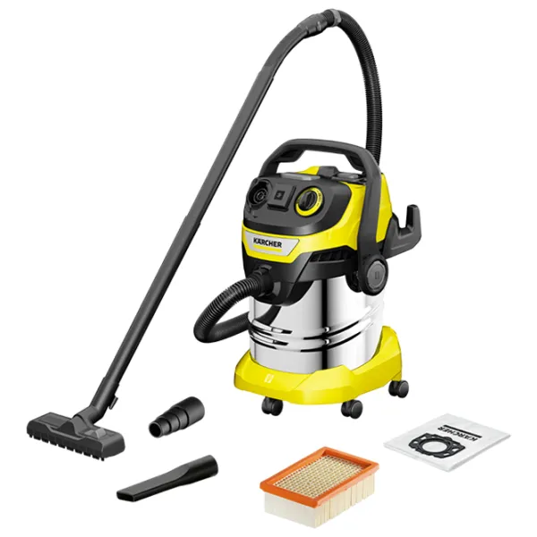 Промышленный пылесос KARCHER WD 5 P S V-25/5/22 1100 Вт / Желтый photo 1